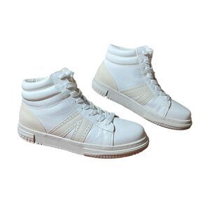 Altar'd State Cazzy Shoes Women's 7.5 White High Top Sneakers Comfort Streetwear
